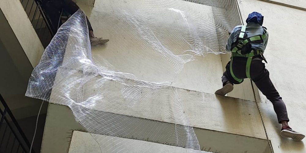 Duct Area Protection Nets Pikki Safety Nets