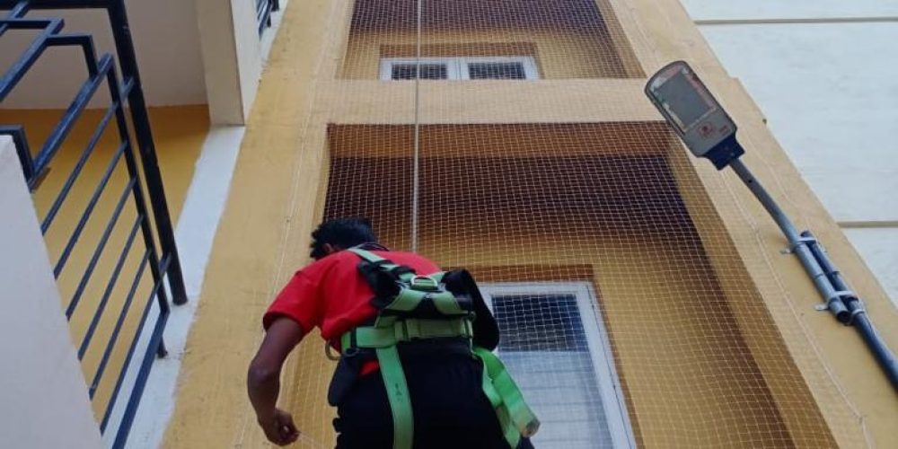 Duct Area Protection Nets Pikki Safety Nets